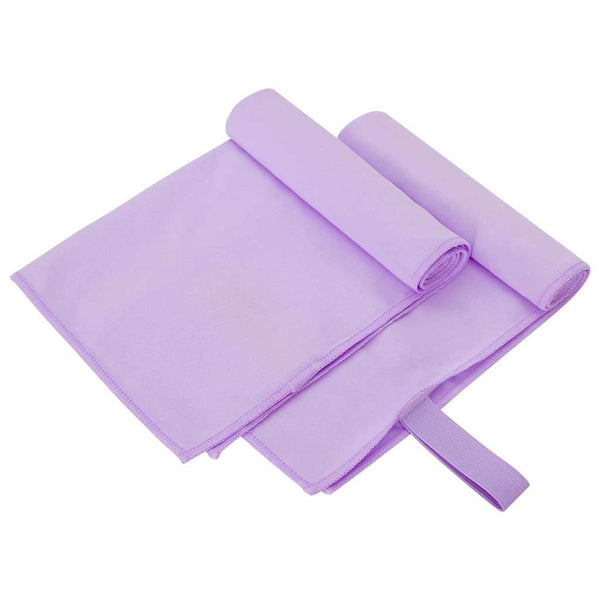 Lila Sporthandtücher 2er-Set