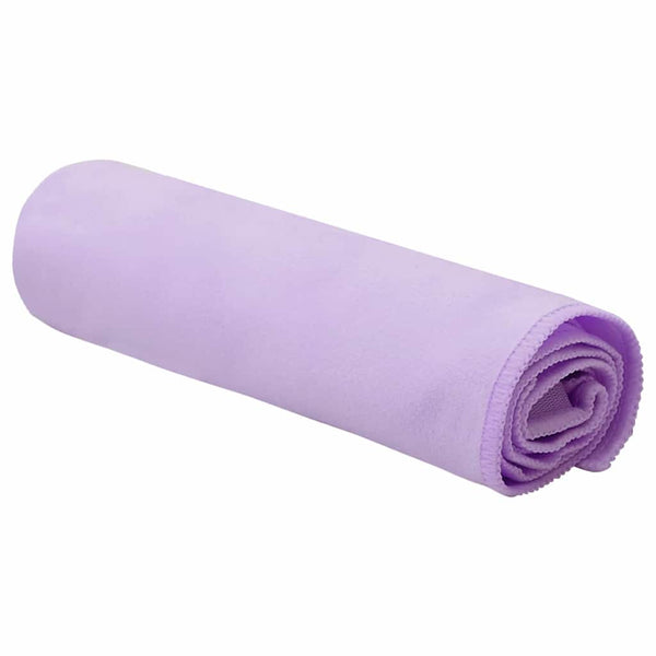 Lila Sporthandtücher 2er-Set