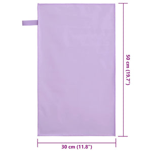 Lila Sporthandtücher 2er-Set