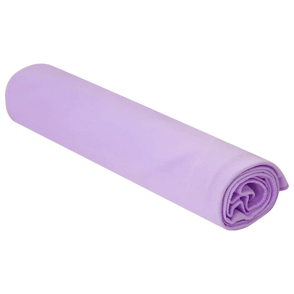 2er-Pack Sport Handtücher Lila 100x50cm