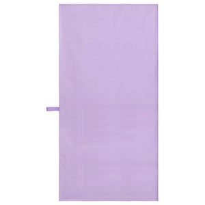 2er-Pack Sport Handtücher Lila 100x50cm