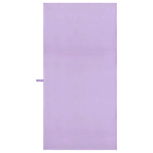 2er-Pack Sporthandtücher Lila 140x70 cm