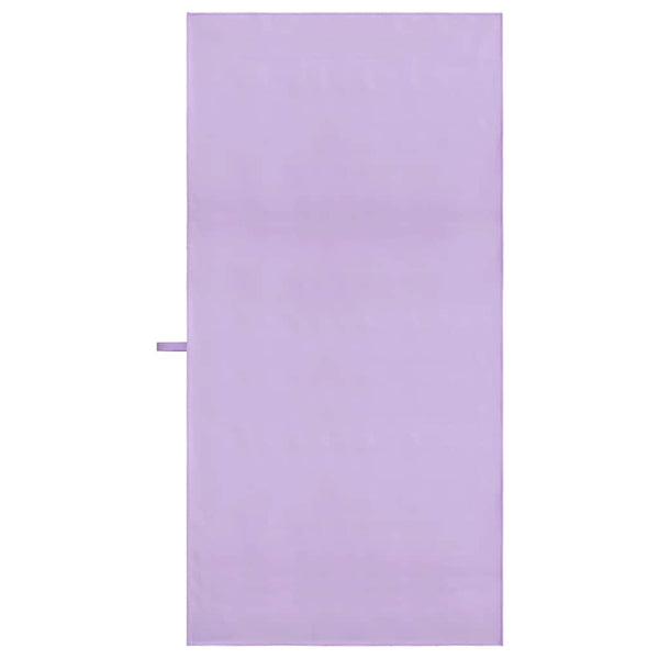 2er-Pack Sporthandtücher Lila 140x70 cm