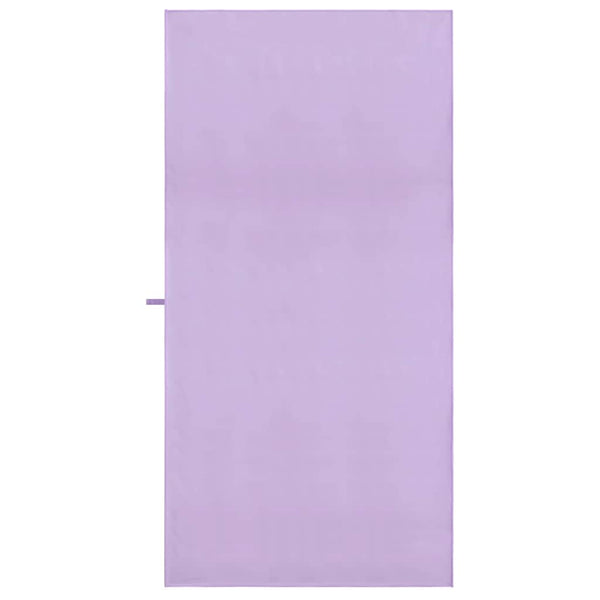 2er-Set Sporthandtücher Lila 180x90 cm