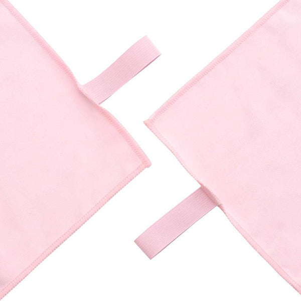 2er-Set Sporthandtücher Rosa 50x30 cm