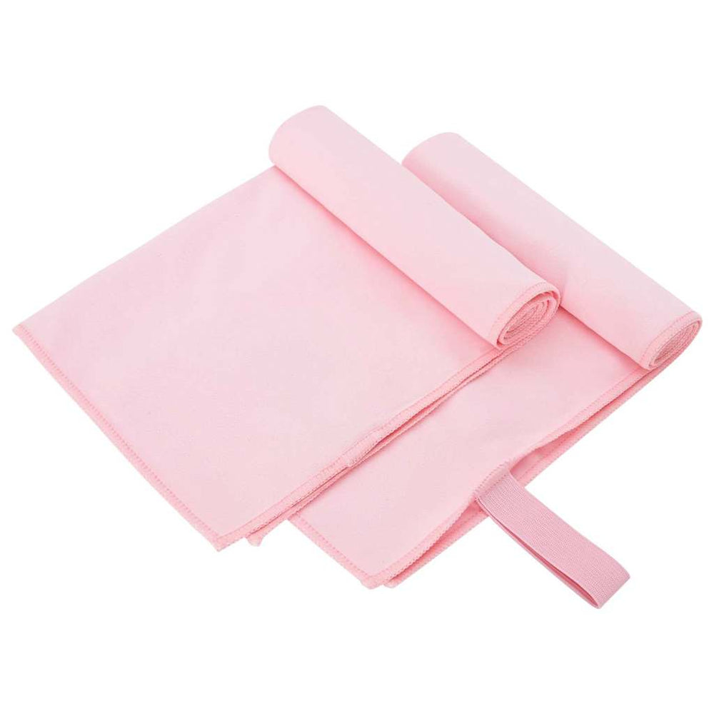 2er-Set Sporthandtücher Rosa 50x30 cm
