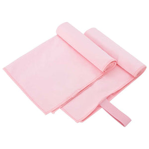 2er-Set Sporthandtücher Rosa 50x30 cm