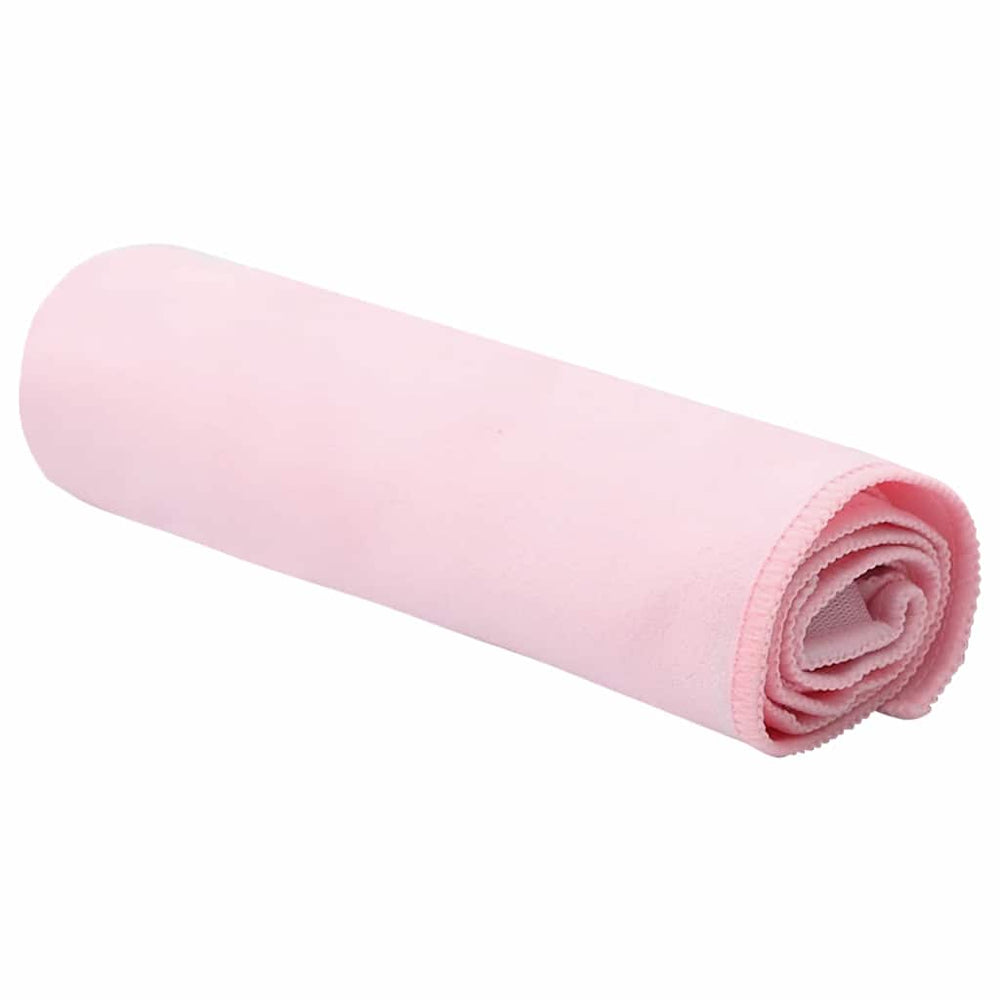 2er-Set Sporthandtücher Rosa 50x30 cm