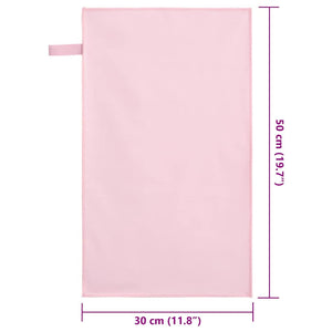 2er-Set Sporthandtücher Rosa 50x30 cm