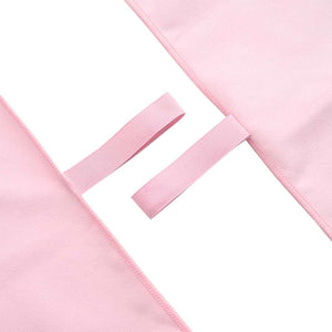 2er-Set Sporthandtücher Rosa 100x50 cm