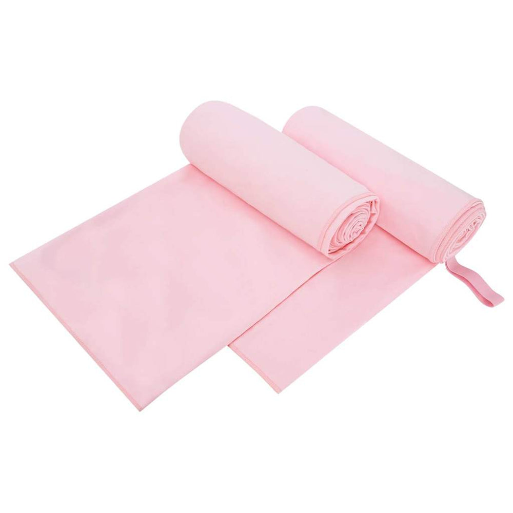 2er-Set Sporthandtücher Rosa 200x100 cm