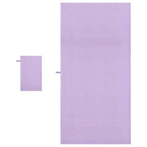 Sporthandtuch Set Lila 2-teilig