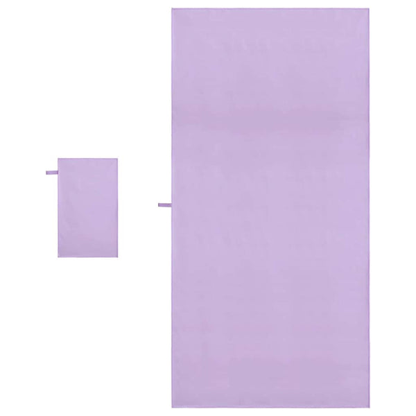 Sporthandtuch Set Lila 2-teilig
