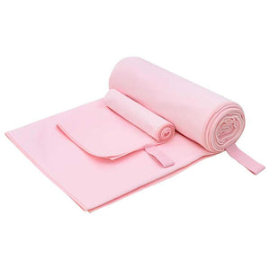 Sporthandtuch Set Rosa 2-teilig