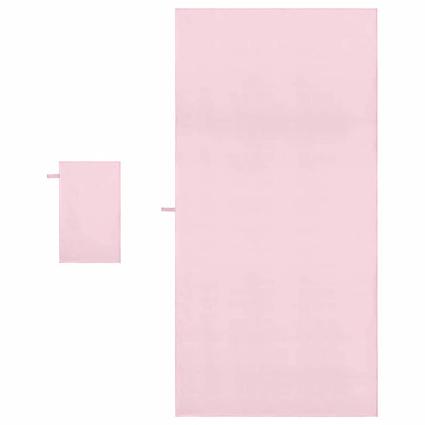 Sporthandtuch Set Rosa 2-teilig