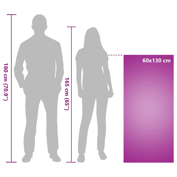 Dunkelgraue Stuhlhandtücher, 2er-Set, 130x60 cm