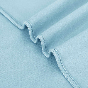 Blaue Stuhlauflagen 2er Set 130x60 cm