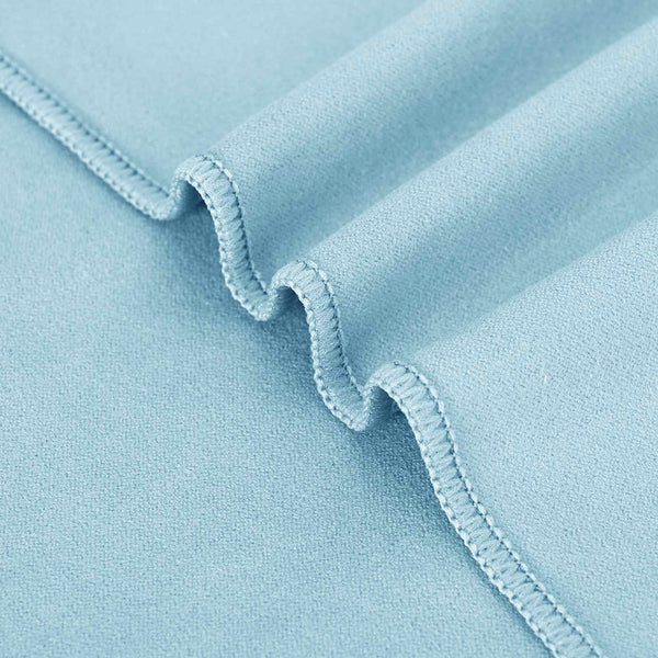 Blaue Stuhlauflagen 2er Set 130x60 cm