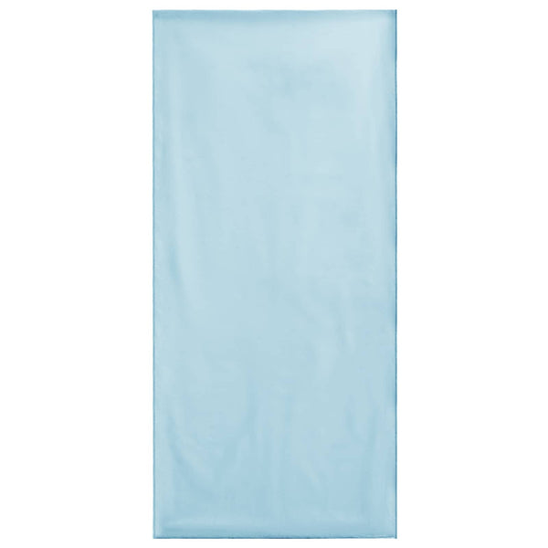 Blaue Stuhlauflagen 2er Set 130x60 cm