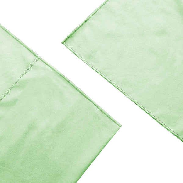 Grüne Stuhlauflagen für Gartenstühle, 2er-Set