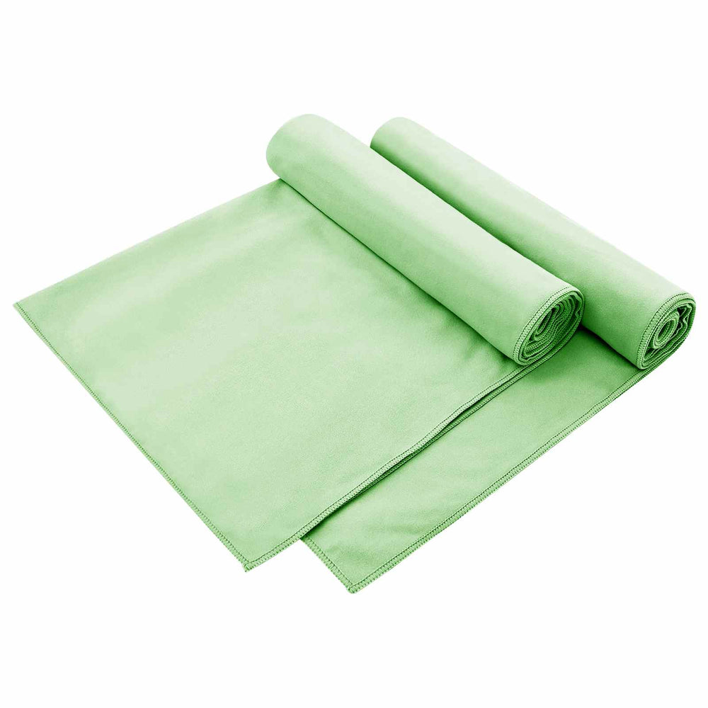 Grüne Stuhlauflagen für Gartenstühle, 2er-Set