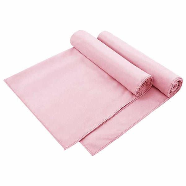 Stuhlauflagen Rosa 2er Set 130x60cm
