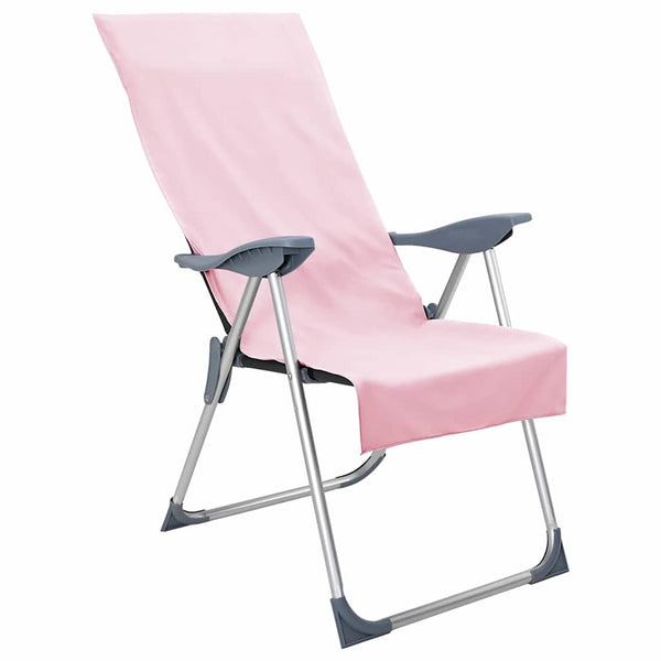Stuhlauflagen Rosa 2er Set 130x60cm