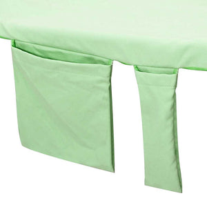 Sonnenliegen-Tücher Grün 2er-Set