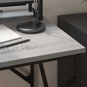 Schreibtisch Sonoma Grau 100 cm