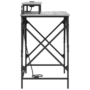 Schreibtisch Sonoma Grau 100 cm