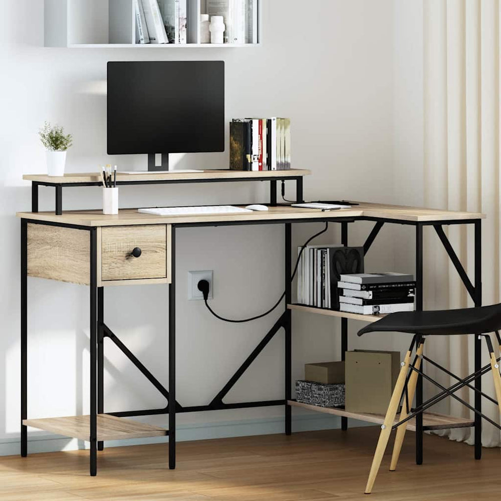Schreibtisch Sonoma Eiche 120 cm