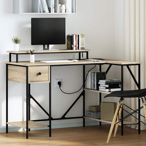 Schreibtisch Sonoma Eiche 120 cm