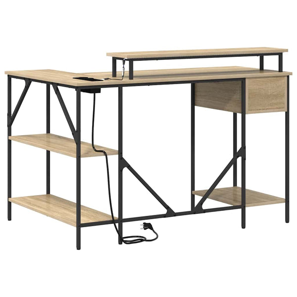 Schreibtisch Sonoma Eiche 120 cm