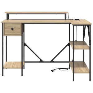 Schreibtisch Sonoma Eiche 120 cm