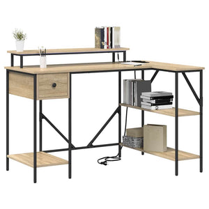 Schreibtisch Sonoma Eiche 120 cm