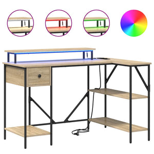 Schreibtisch Sonoma Eiche 120 cm