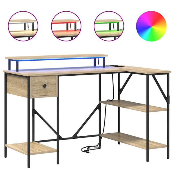 Schreibtisch Sonoma Eiche 120 cm
