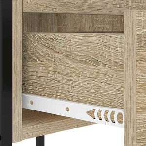 vidaXL Table de chevet chêne Sonoma 42 x 41 x 61 cm, bois d'ingénierie