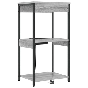 Nachttisch Graues Sonoma 41x31x76cm
