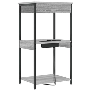 Nachttisch Graues Sonoma 41x31x76cm