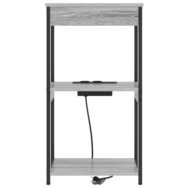 Nachttisch Graues Sonoma 41x31x76cm