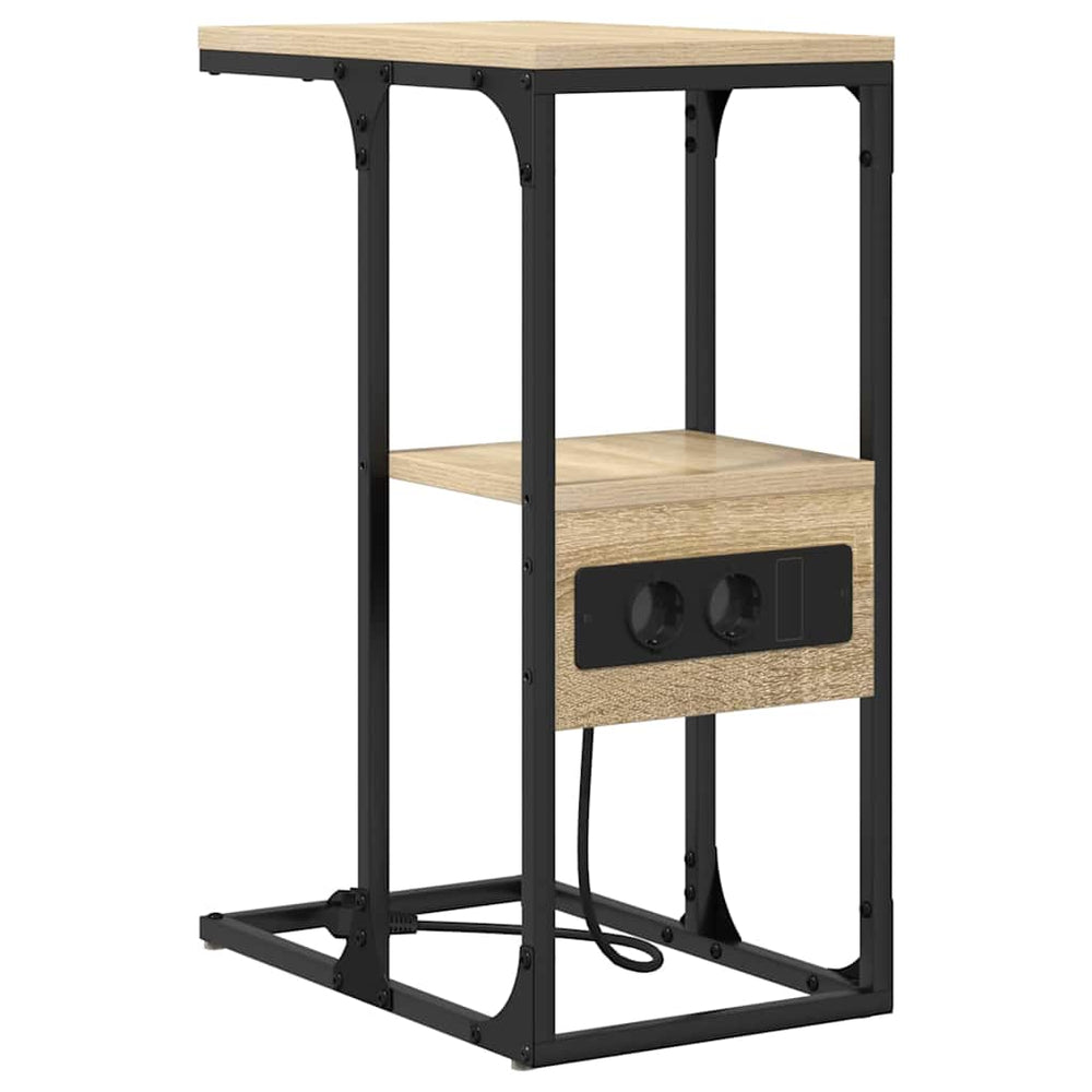 Nachttisch Sonoma Eiche mit Ladefunktion