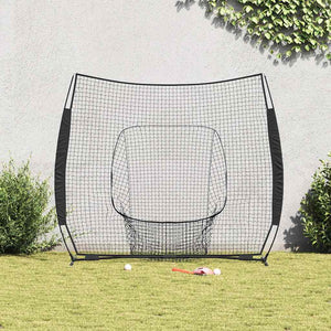 Baseball Übungsnetz Schwarz