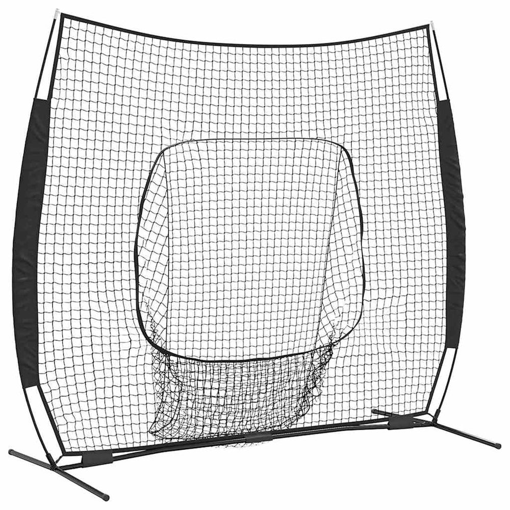 Baseball Übungsnetz Schwarz