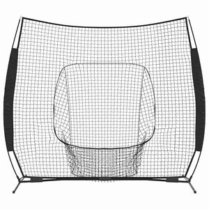 Baseball Übungsnetz Schwarz
