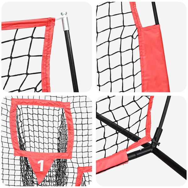 Baseball Übungsnetz Schwarz