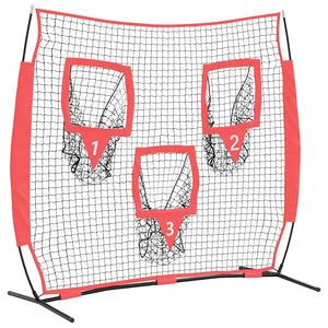 Baseball Übungsnetz Schwarz