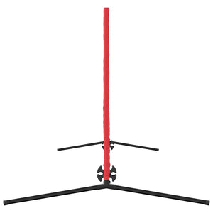 Tennisnetz, Schwarz/Rot, 301 cm