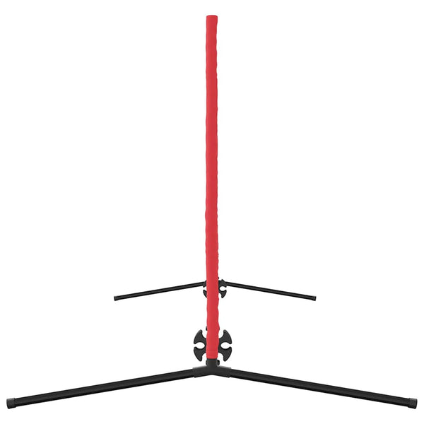 Tennisnetz, Schwarz/Rot, 301 cm