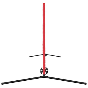 Tennisnetz, Schwarz/Rot, 396 cm